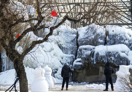 吉林烏喇公園冬景美