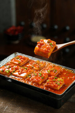 鐵板豆腐