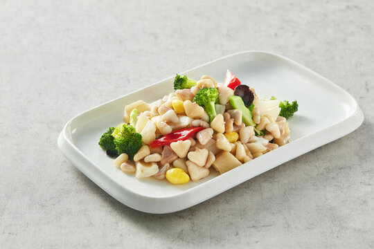 小炒菱角米