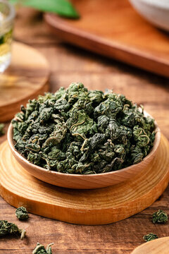 茶中藥材霜降秋后桑葉茶高清主圖