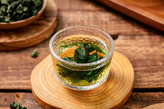 茶中藥材霜降秋后桑葉茶