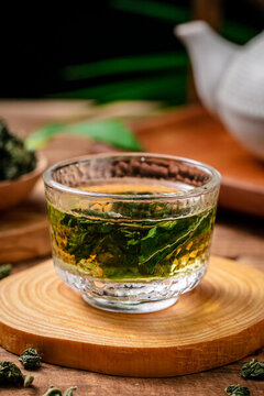 茶中藥材霜降秋后桑葉茶
