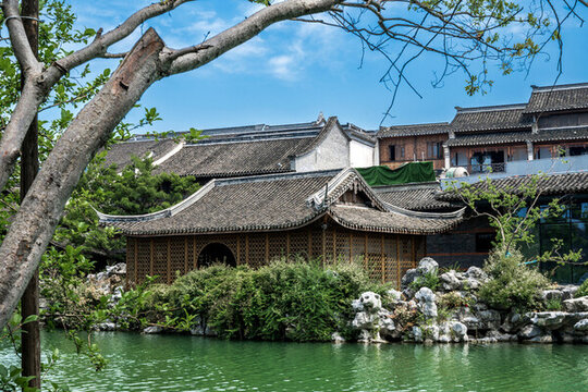 濮院古鎮(zhèn)水鄉(xiāng)仿古建筑