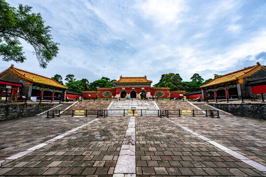沈陽(yáng)北陵公園景區(qū)風(fēng)景