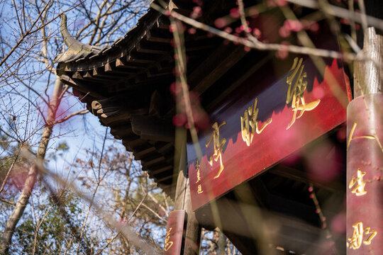 廬江縣金牛山公園愛晚亭