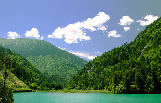 九寨溝山水