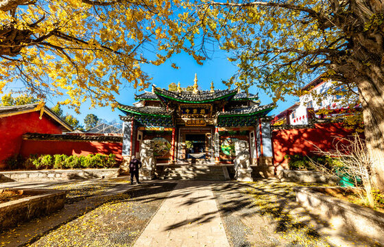麗江拉市海指云寺