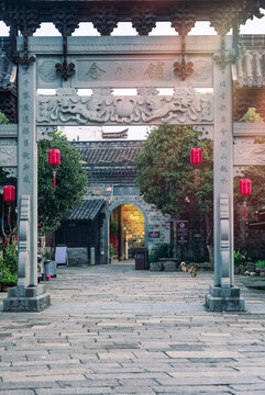 廿八都古鎮(zhèn)念八鋪牌坊