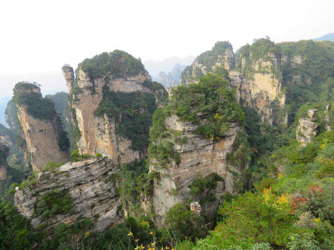 中國(guó)湖南張家界武陵源自然風(fēng)光