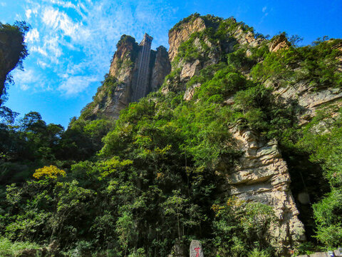 中國湖南張家界武陵源國家森林公園