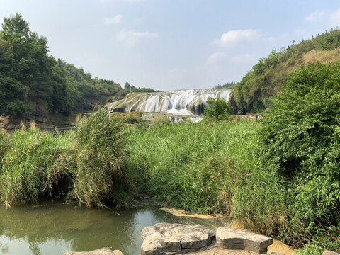 中國(guó)貴州安順黃果樹瀑布旅游風(fēng)光