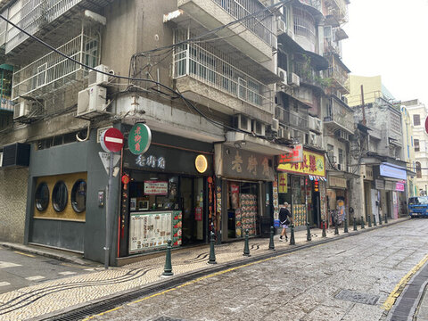 澳門老街景