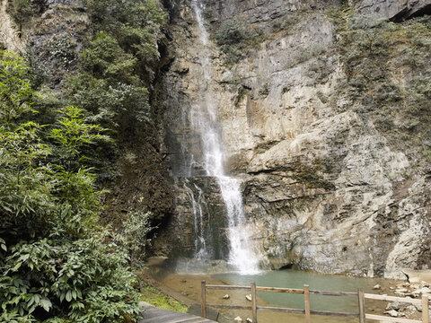 黑山谷懸崖瀑布