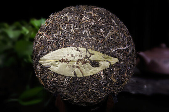 云南普洱茶生茶茶餅