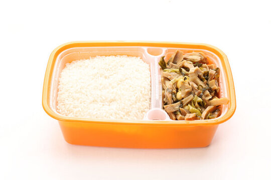 一盒香筍米飯