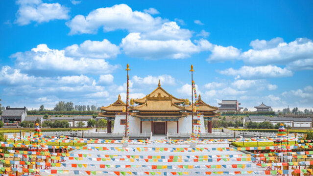 內(nèi)蒙古包頭市美岱召博物館