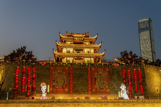 長沙天心閣夜景