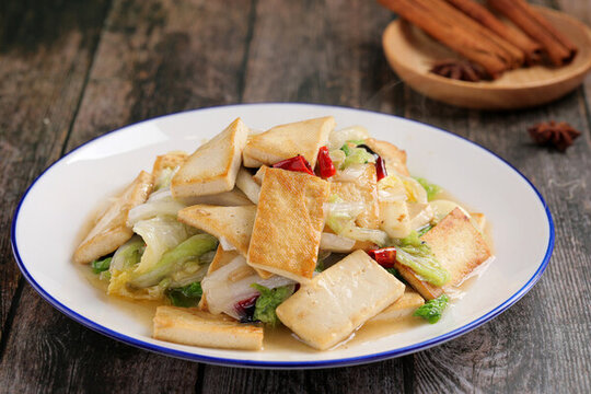 小炒信陽豆腐