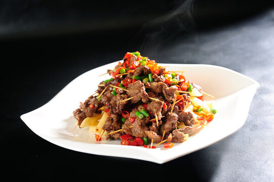 孜然牙簽牛肉