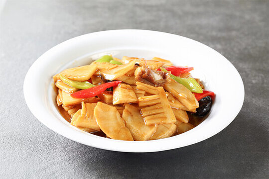 咸肉燒冬筍
