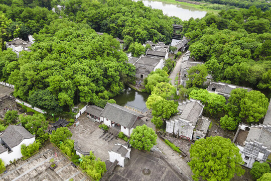 龍游民居苑航拍