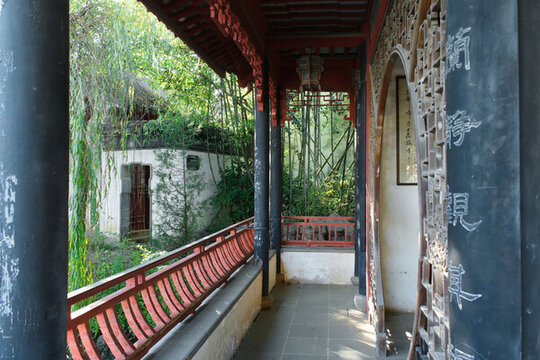 同里古鎮(zhèn)珍珠塔園景明軒