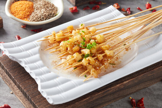 烤牛油串