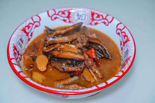 農(nóng)家燜鵝掌
