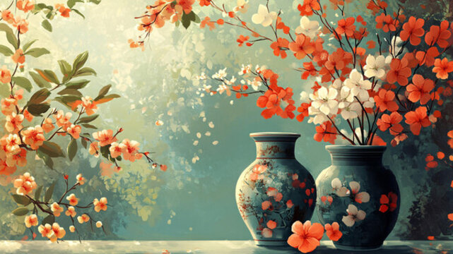花瓶插畫(huà)