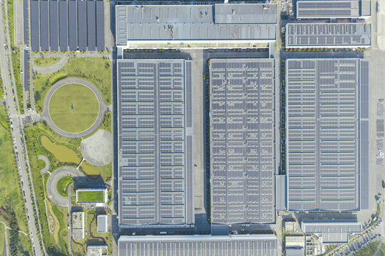 重慶賽力斯汽車鳳凰超級(jí)工廠鳥瞰