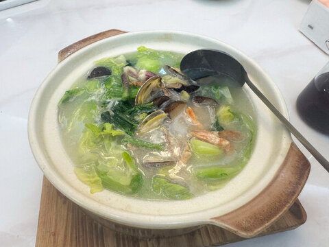 青菜花甲湯
