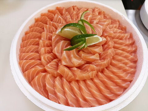 三文魚魚片
