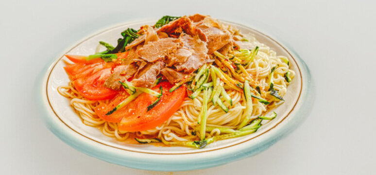 牛肉涼拌面