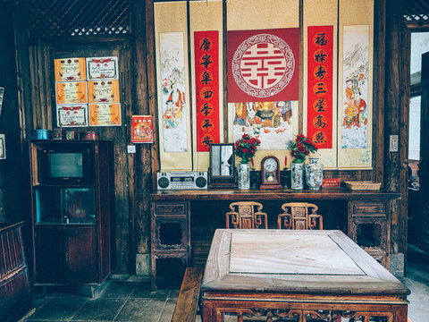 老式堂屋