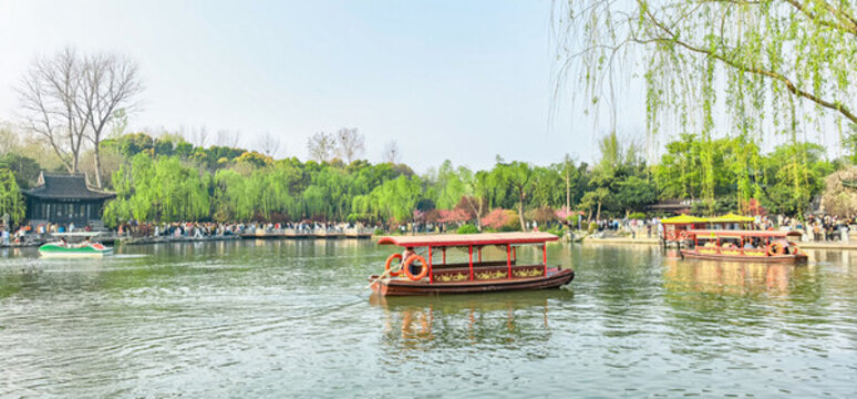 揚州瘦西湖春景