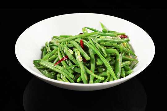 小炒四季豆