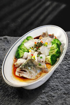 椒麻淋鱸魚
