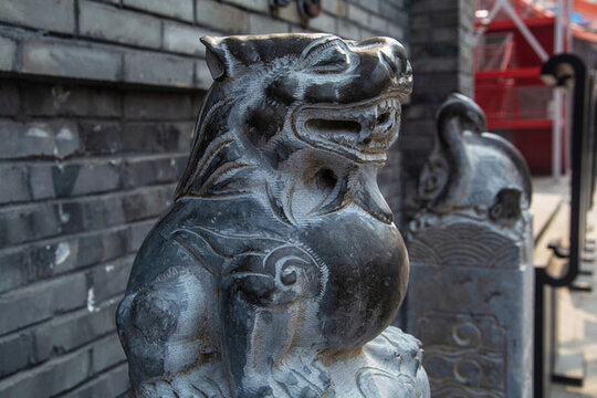 城市古鎮(zhèn)動(dòng)物雕塑