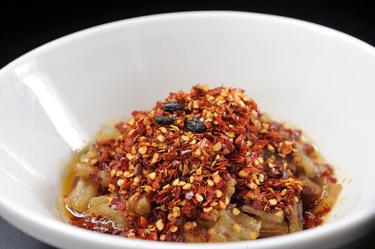 豆辣蒸五花油渣