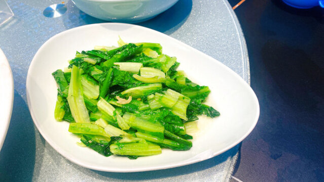 蒜蓉油麥菜
