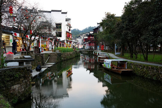 李坑古村