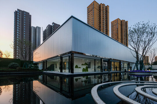 現(xiàn)代建筑與城市景觀融合