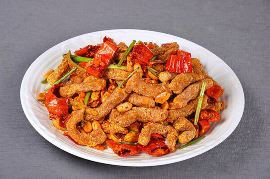 干煸里脊肉