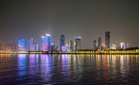 武漢城市夜景風光