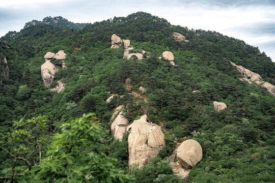 安徽九華山花臺風(fēng)光