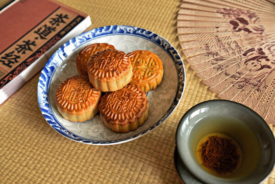 傳統(tǒng)美食中秋月餅