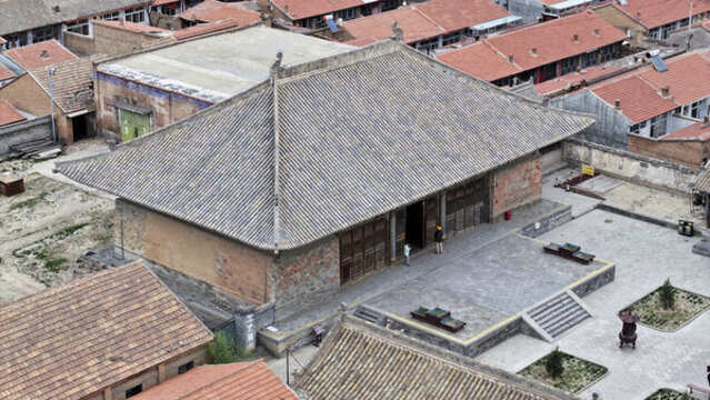 蔚州靈巖寺古建筑航拍