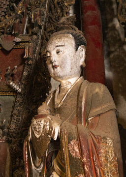水陸庵二十四諸天彩塑像