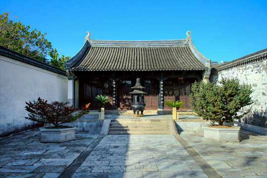 周宮傅祠吳江崇德教育館