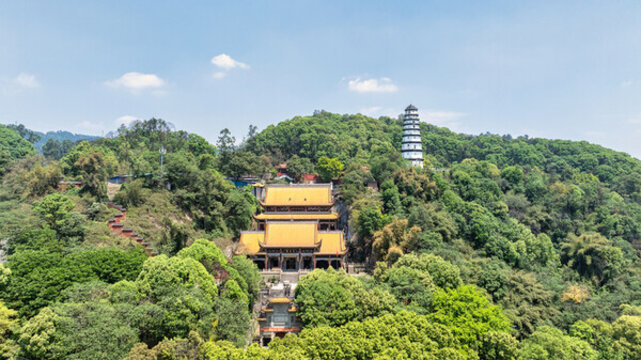 四川宜賓市旅游地標(biāo)白塔公園景區(qū)
